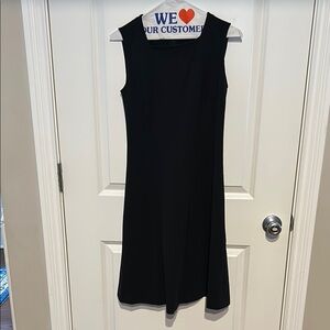 Magaschoni Elegant Black Sleeveless Dress